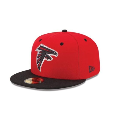 Red Atlanta Falcons Hat - New Era NFL 2Tone 59FIFTY Fitted Caps USA4312560